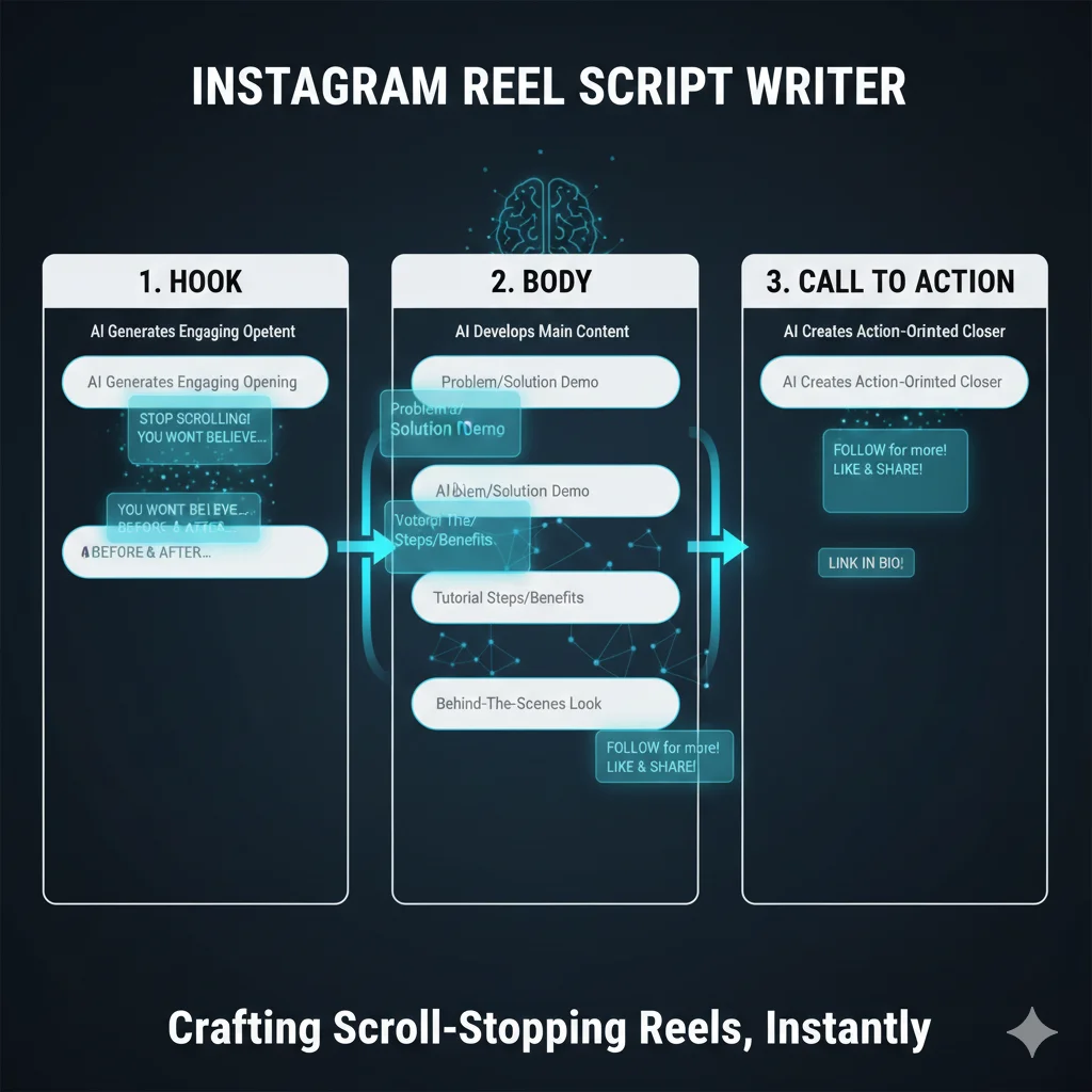 Structuring viral videos with an Instagram Reel Script Writer