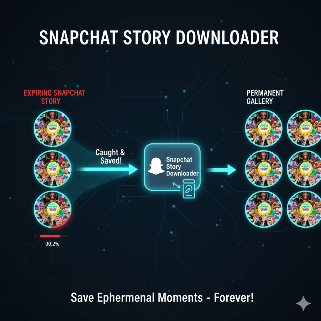 Saving expiring content with a Snapchat Story Downloader