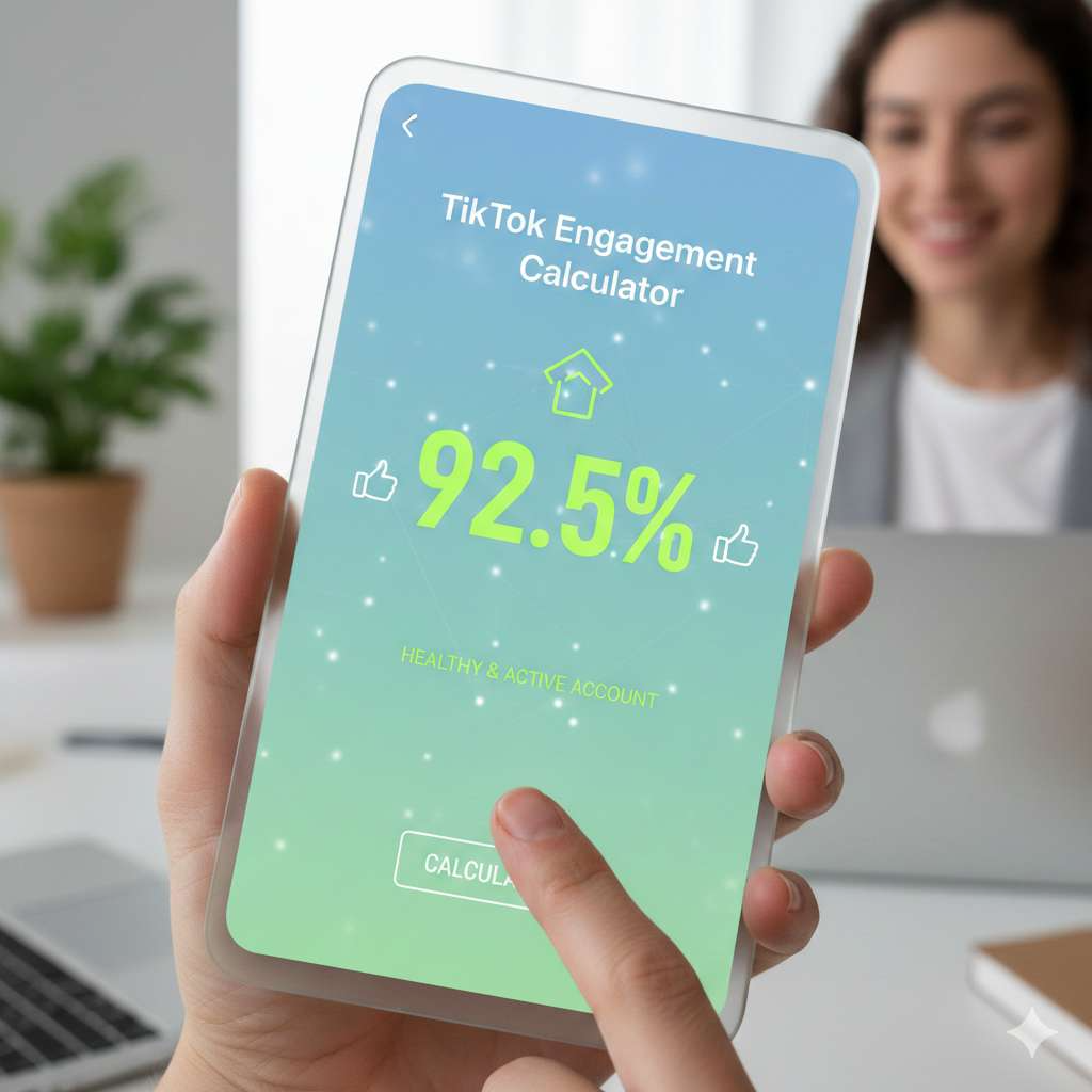 TikTok Engagement Calculator Example