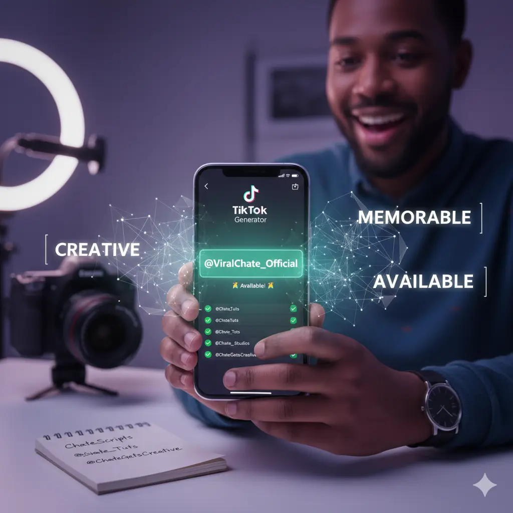 Finding the perfect handle with a TikTok Username Generator