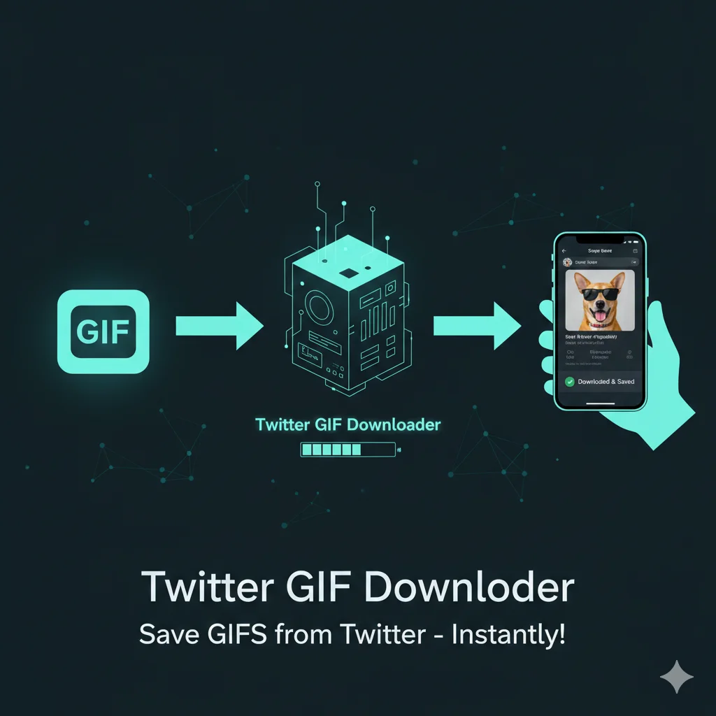 Converting and saving GIFs with a Twitter GIF Downloader