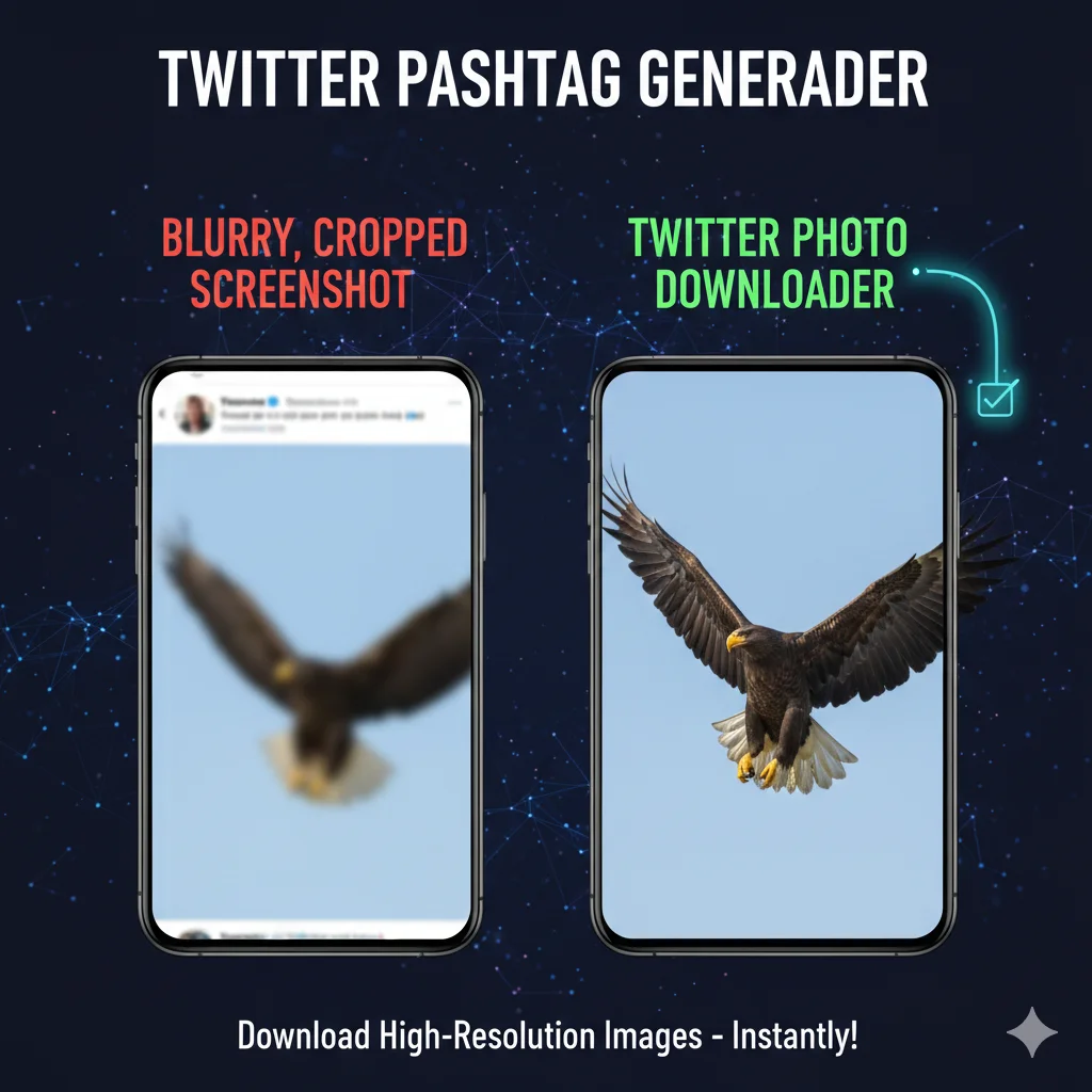 High-resolution downloads with a Twitter Photo Downloader